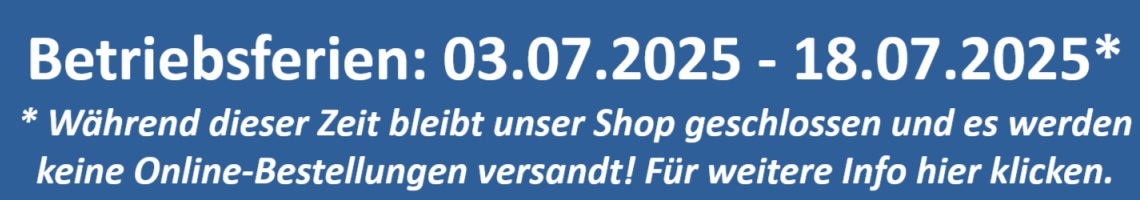 Betriebsferien