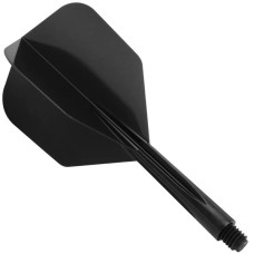 Condor Zero Stress Medium Schaft Small Fly Combo Schwarz 27.5mm
