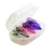 Cosmo Darts Clic Fly Box Rauchfarbig Gross