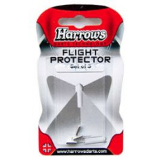 Harrows Flight Fly Protector Set aus Aluminium Silber