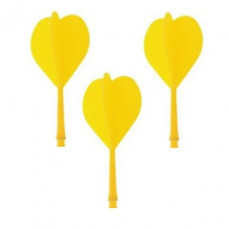 Pub Restaurant Dart Fly Shaft Combo Set Gelb