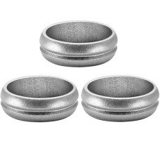 Mission F-Lock Ringe für Fly Befestigung aus Alu Silber