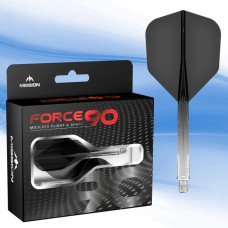 Mission Force 90 Fly Shaft Combo Gradient Schwarz No6 Kurz