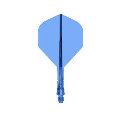 Mission Force 90 Vortex Fly Shaft Combo Blau No2 Kurz