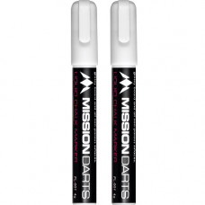 Mission Liquid Chalk Flüssigkreide Marker Weiss 2 Stk. 