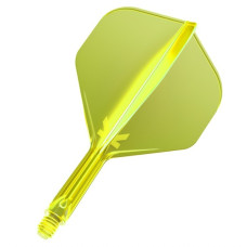 Target K-Flex Shaft Fly Combo No2 Kurz Neongelb