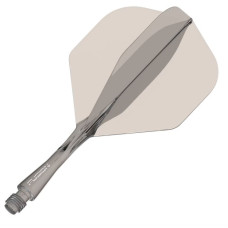 Winmau Fusion Fly Shaft Combo Smoke No2 Kurz