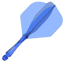 Winmau Fusion Fly Shaft Combo Blau No2 Kurz