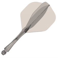 Winmau Fusion Fly Shaft Combo Smoke No2 Tweenie