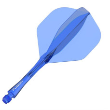 Winmau Fusion Fly Shaft Combo Blau No2 Tweenie