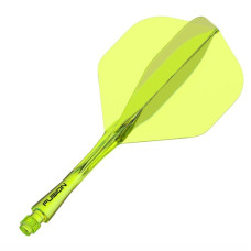 Winmau Fusion Fly Shaft Combo Neongelb No2 Tweenie