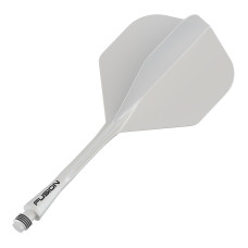 Winmau Fusion Fly Shaft Combo Weiss No2 Medium