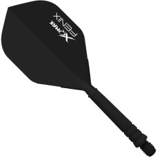 XQMax Fenix Dart Fly und Schaft System Einteilig 28mm Schwarz