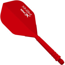 XQMax Fenix Dart Fly und Schaft System Einteilig 28mm Rot