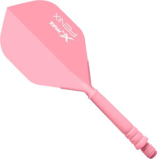 XQMax Fenix Dart Fly und Schaft System Einteilig 28mm Pink