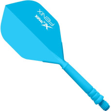 XQMax Fenix Dart Fly und Schaft System Einteilig 28mm Blau