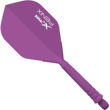 XQMax Fenix Dart Fly und Schaft System Einteilig 28mm Lila