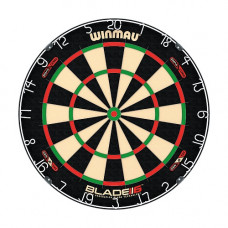 Winmau Blade 6 Dual Core Sisal Dartscheibe mit Rota-Lock System