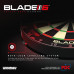 Winmau Blade 6 Triple Core Carbon PDC Sisal Dartscheibe mit Rota-Lock System