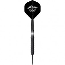 Jack Daniel's Stahl Dartpfeile Set Black Brass 22g