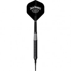 Jack Daniel's Softtip Soft Dartpfeile Set Black Brass 19g