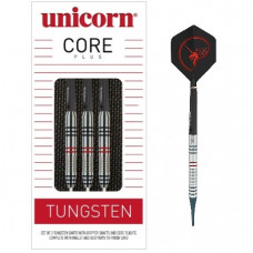 Unicorn Core Plus Tungsten Wolfram Softtip Dartpfeile 19g 