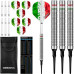 Designa Patriot 90% Wolfram Softtip Softdart Dartpfeile Set Italien Italia 20g