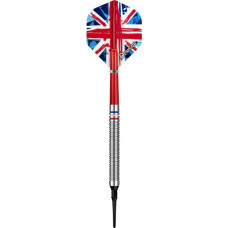 Designa Patriot 90% Wolfram Softtip Softdart Dartpfeile Set Grossbritannien 20g