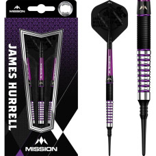 Mission James Hurrell Hillbilly Wolfram Tungsten Softtip Soft Tip Dartpfeile Set 18g