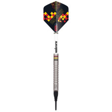 Unicorn Dimitri van den Bergh Premier Wolfram Tungsten Softtip Dartpfeile Set 20g