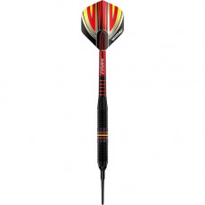 Winmau Outrage V1 Schwarz Soft Softtip Dartpfeile Set 18g