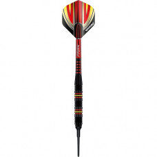 Winmau Outrage V2 Schwarz Soft Softtip Dartpfeile Set 18g