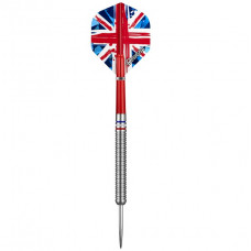 Designa Patriot 90% Wolfram Stahl Dartpfeile Set Grossbritannien 22g 