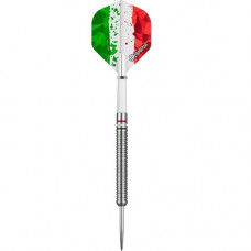Designa Patriot 90% Wolfram Stahl Dartpfeile Set Italien Italia 22g 