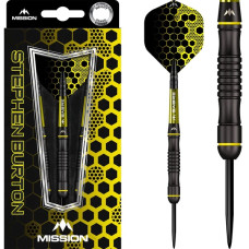 Mission Stephen Burton Bertie Wolfram Tungsten Stahldart Dartpfeile Set 23g