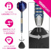 Target Josh Rock Rocky Gen1 Swiss Point Tungsten Dartpfeile Set 24g