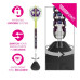 Target Luke Littler The Nuke World Champion Edition Tungsten Stahldart Steel Dartpfeile Set 23g
