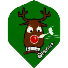 Designa Christmas Weihnachtsfly Dart Fly Rudfolf