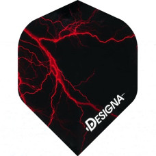 Designa Dart Fly Set Lightning Rot