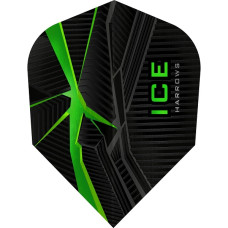 Harrows ICE Recut Dart Flights Flys Set Grün