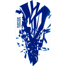 Harrows Rapide Slim Dart Flights Flys Set Dunkelblau
