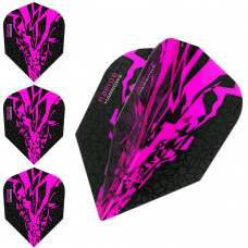 Harrows Rapide X Dart Flights Flys Set Pink