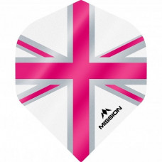 Mission Alliance Union Jack 100 Micron Fly Set Weiss Pink
