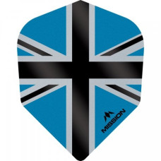 Mission Alliance-X 100 Micron Fly Flights Set Blau Schwarz