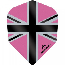Mission Alliance-X 100 Micron Fly Flights Set Pink Schwarz