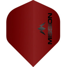 Mission Logo 100 Micron Flys Set Matt Rot