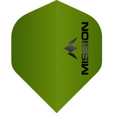 Mission Logo 100 Micron Flys Set Matt Grün