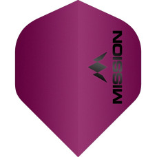 Mission Logo 100 Micron Flys Set Matt Pink