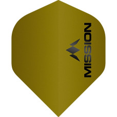 Mission Logo 100 Micron Flys Set Matt Gold