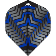 Mission Vex 100 Micron Fly Flights Set Schwarz Blau